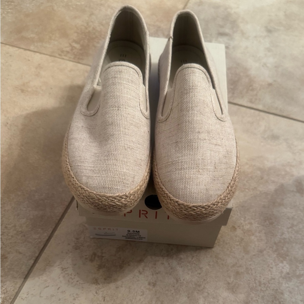 NEW IN BOX!! Esprit Nadine Women's Espadrille Slip-On Shoes
